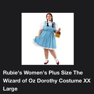 Plus size Dorothy Wizard of Oz costume